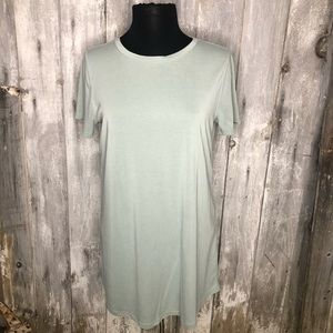 Light blue T-shirt dress